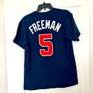 Atlanta Braves Majestic Freddie Freeman T Shirt - Size M